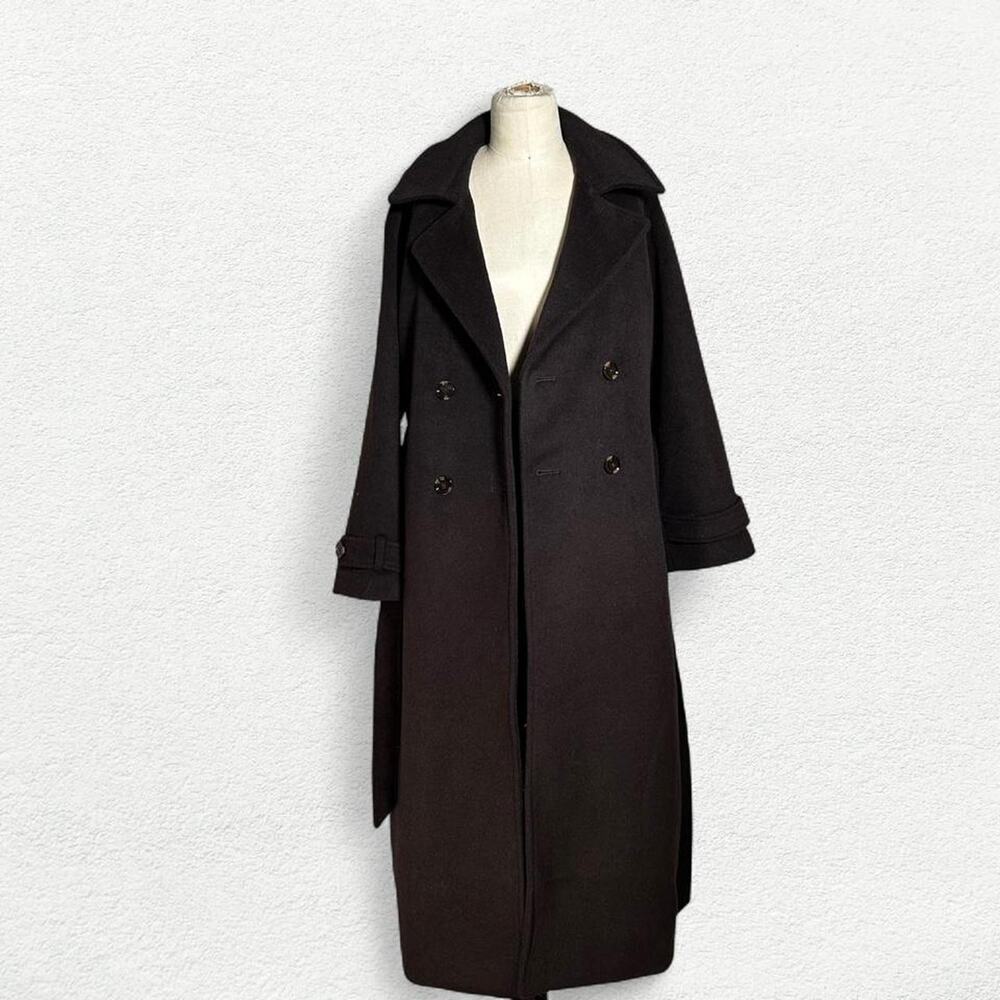 Abercombie & Fitch Wool Coat in Brown - Picture 5 of 7